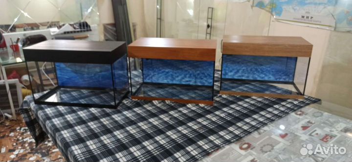 Аквариум 72л свет, встроенный биофильтр фон