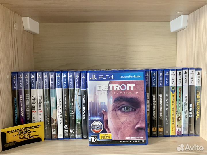 Игры PS4: Detroit: Стать Человеком/Become Human