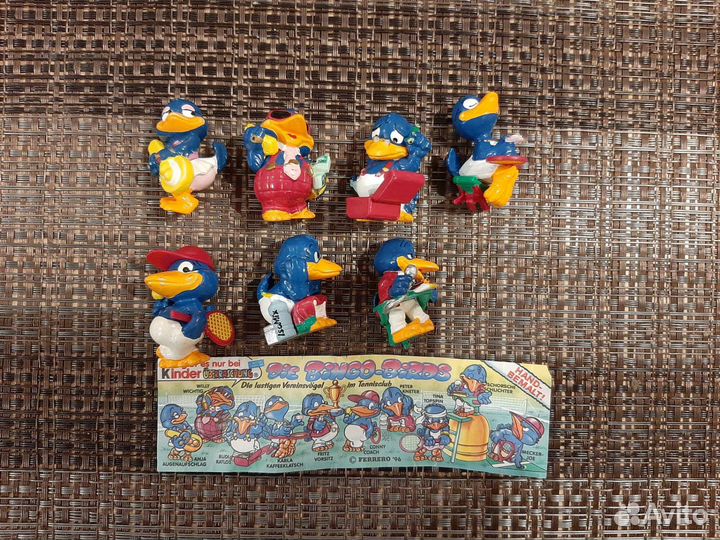 Игрушки из киндера коллекции