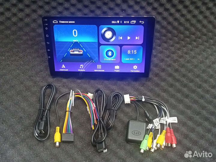 Магнитола 2 DIN 9 дюймов Android 11 2/32GB