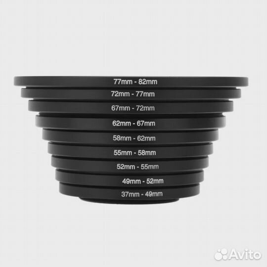 Переходные кольца от 37mm до 86mm