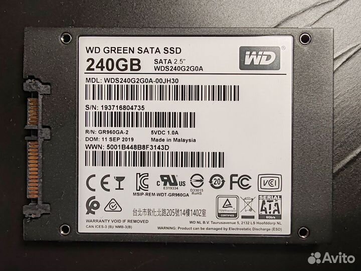 SSD SATA 2.5 240GB