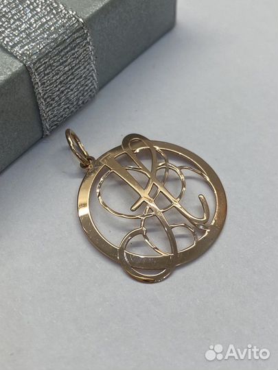 Подвеска золотая*