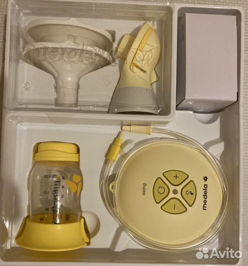Молокоотсос medela swing flex электрический
