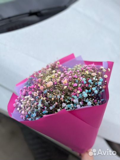 Букет из гипсофилы