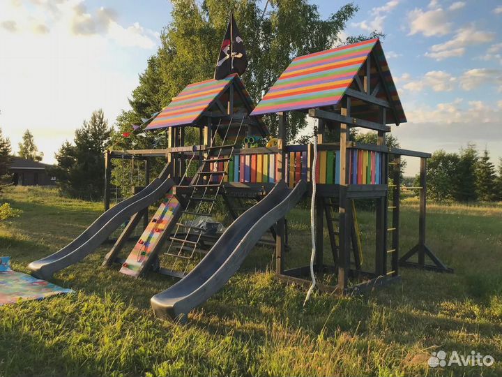 Детская площадка Савушка 1 (Black Edition)