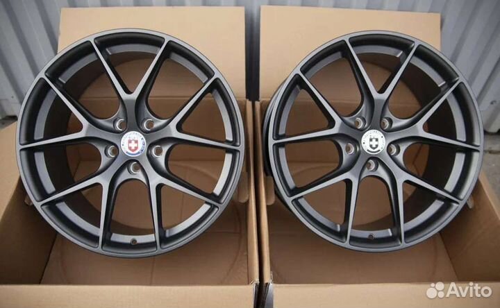 Диски HRE P101 R19 5*112 графит