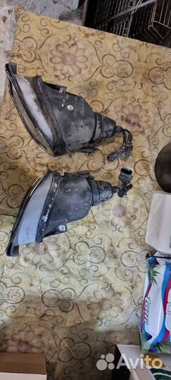 Противотуманные фары линзы Toyota Prado 120