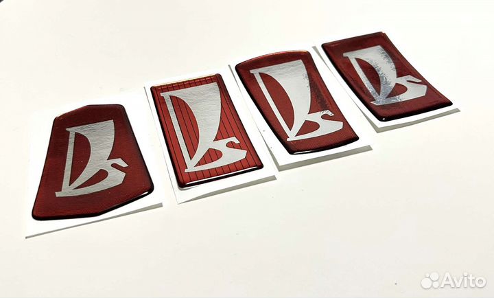 Коллекционные ретро орнаменты эмблем Жигули