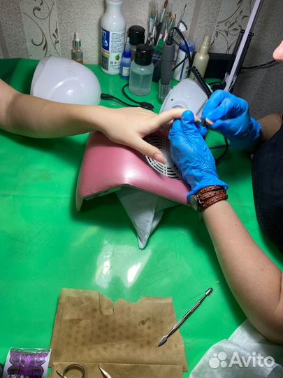 Индивидуальное обучение маникюру