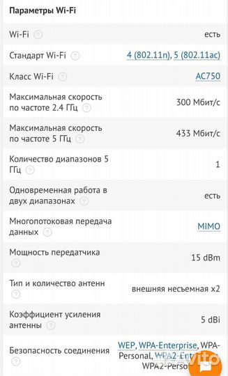 Wi fi роутер D-link DIR-806A