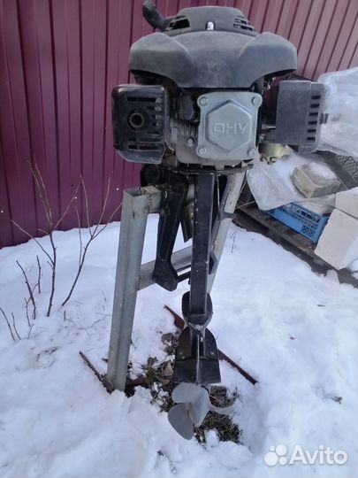 Лодочный мотор гибрид 6 л. С