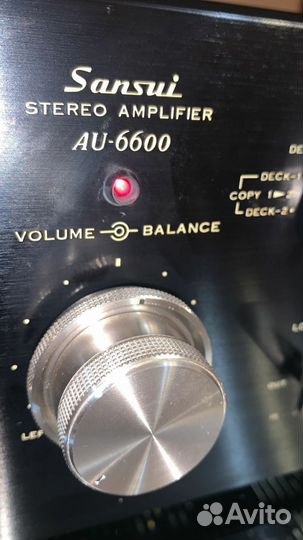 Sansui AU-6600 интегральный усилитель