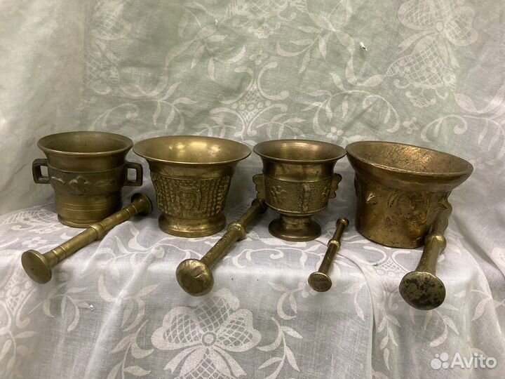 Ступка с пестиком, винтаж