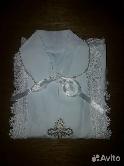 Новая крестильная рубашка (56-62)