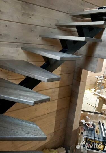 Лестницы прямые под ключ