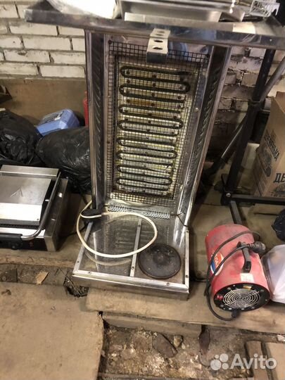 Гриль для шаурмы бу