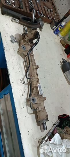 Рулевая рейка renault logan 1 с гуром