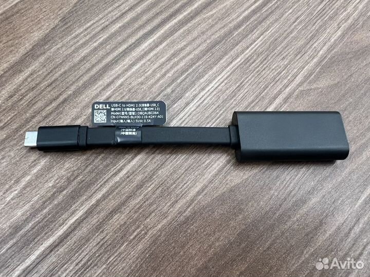 Адаптер Dell USB-C to hdmi