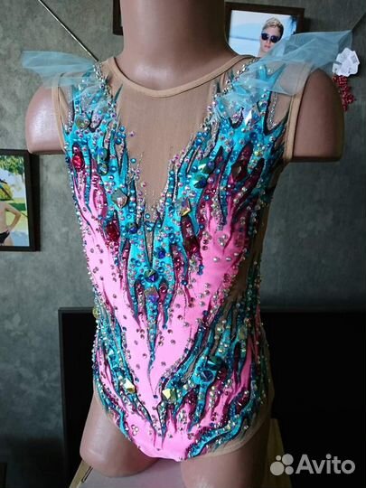 Купальник для художественной гимнастики. Новый