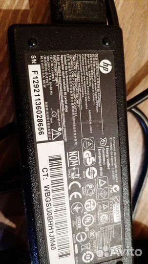 Топкейс hp g6 и блок питания для ноутбука