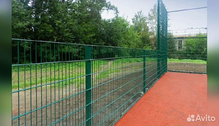 Сетка для забора 3d