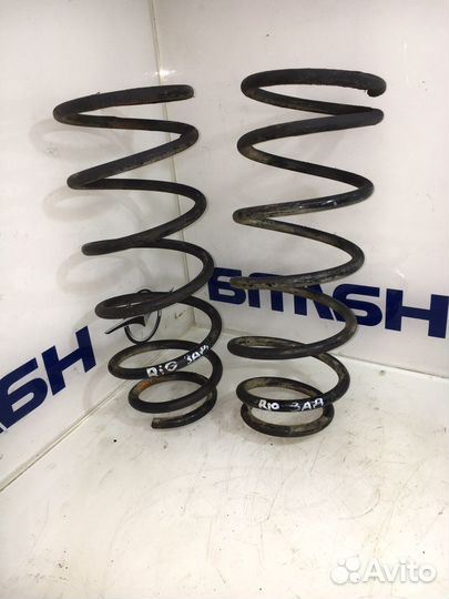 Пружины задние для Kia Rio 2000 год
