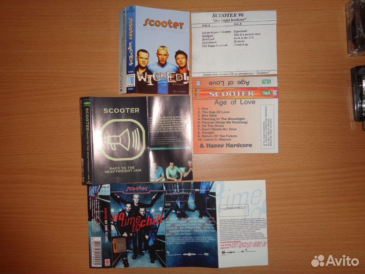 MCs Scooter 5 Studio Albums (1996-1999)