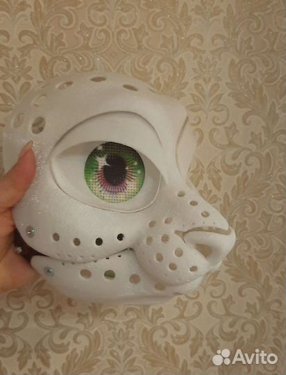 Маска для фурсьют кошка с глазками