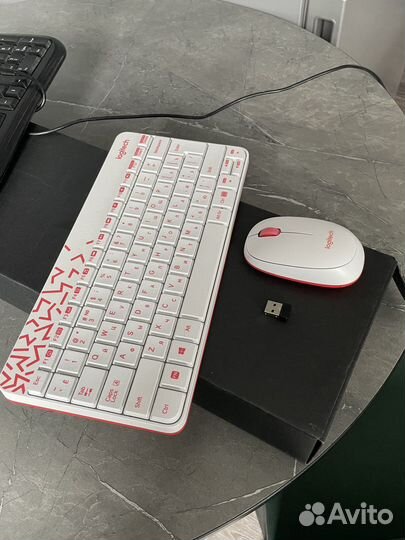 Клавиатура logitech mk240, genius KB-M200
