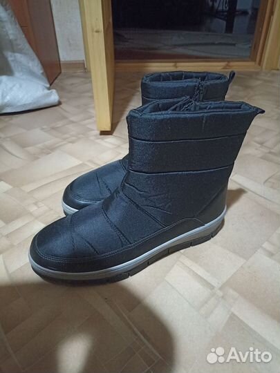 Сапоги мужские зимние дутики 45 - 45,5