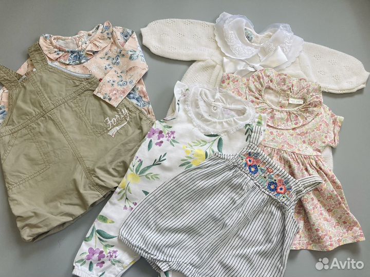 Вещи на девочку 62 next, HM, Tu