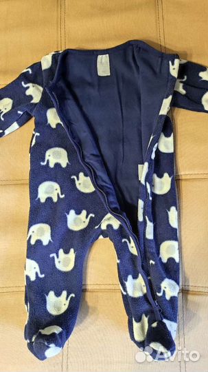 Флисовый комбинезон р.68