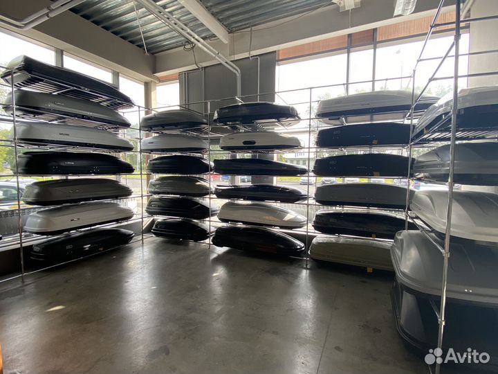 Автобокс на крышу Рено Сандеро