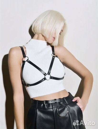 Портупея гартеры с наручниками