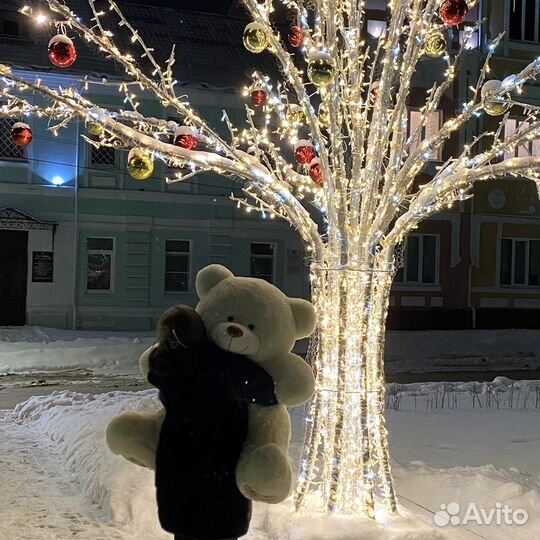 Большой плюшевый медведь новый