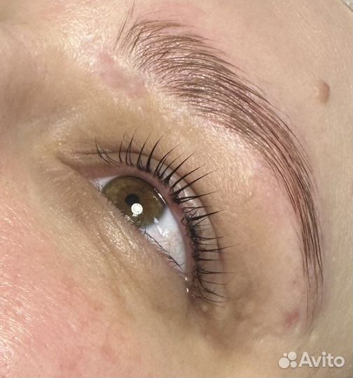 Оформление бровей