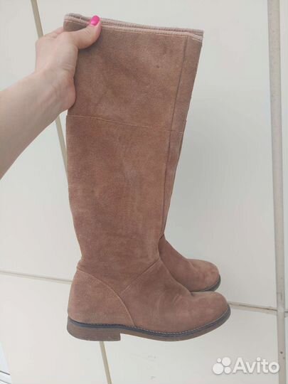 Сапоги respect замша 41