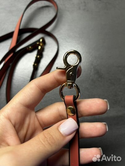 Биотановый поводок 3 м + ошейник