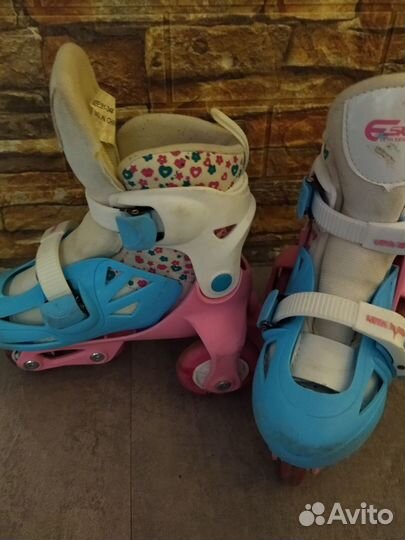 Роликовые коньки для обучения катанию
