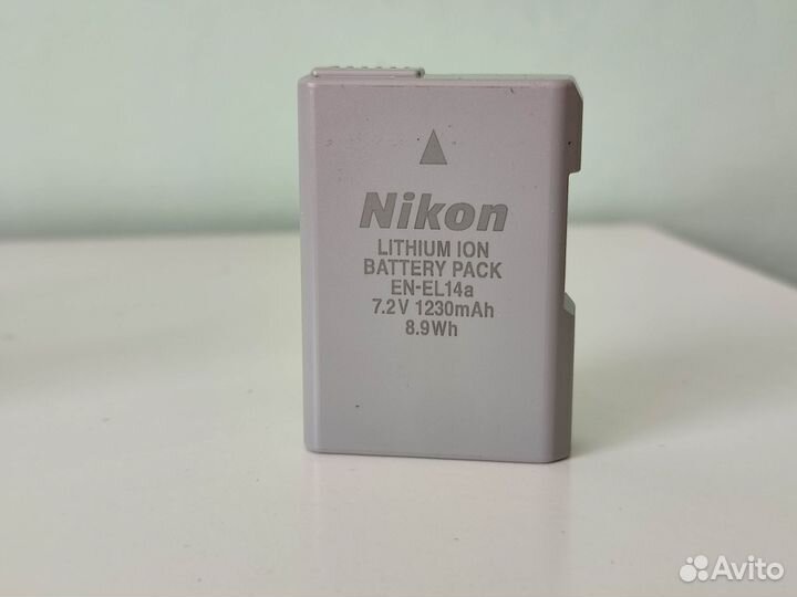 Аккумулятор Nikon EN-EL14A 1230mAh