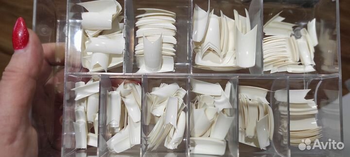 Типсы для наращивания ногтей Jess Nail