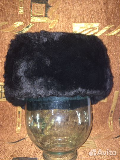 Шапка-ушанка из натурального меха
