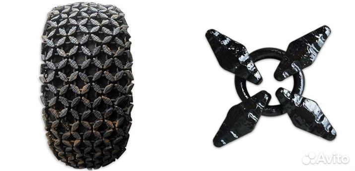 Цепи шинозащитные 21.00-33