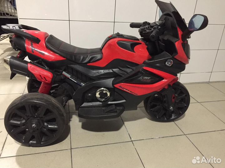 Детский электро мотоцикл электромобиль
