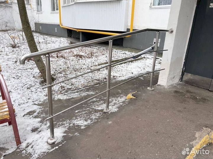 Поручни из нержавейки