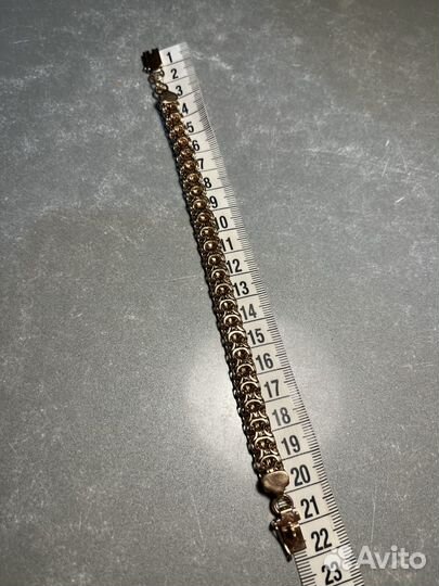 Мужской золотой браслет 585 пробы