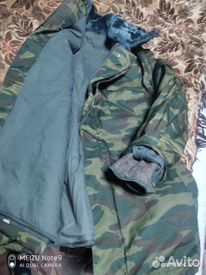 Теплый военный костюм 52-54 размер