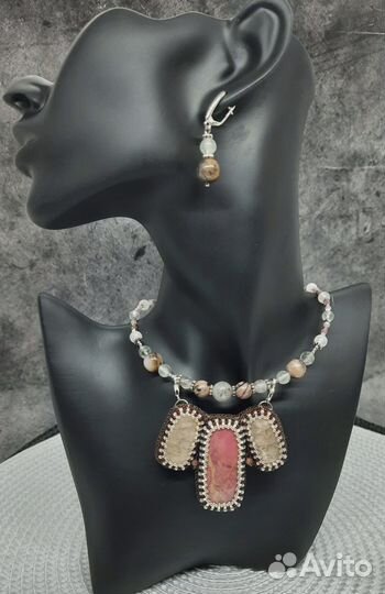 Чокер ручной работы (натуральные камни)