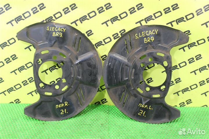 Щиток тормозного диска передний Subaru Legacy BR9